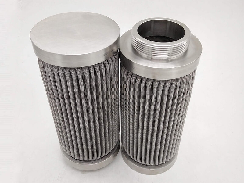 Stainless Steel Pleated Filter Cartridge